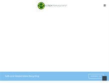 Tablet Screenshot of e-techmanagement.com